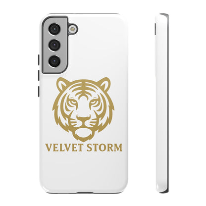 Stylish Phone Case for Tough Protection, Tiger Design, Velvet Storm, Gifts for Animal Lovers, Unique Phone Accessories