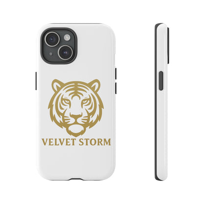 Stylish Phone Case for Tough Protection, Tiger Design, Velvet Storm, Gifts for Animal Lovers, Unique Phone Accessories