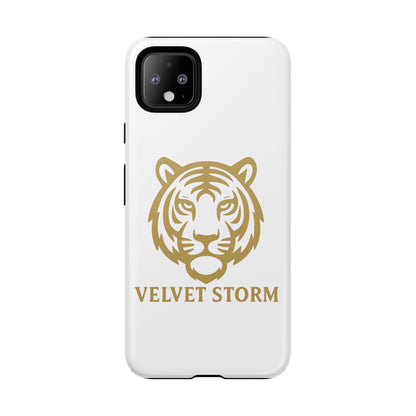 Stylish Phone Case for Tough Protection, Tiger Design, Velvet Storm, Gifts for Animal Lovers, Unique Phone Accessories
