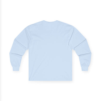 Unisex Long Sleeve Tee with Velvet Storm Tiger Design, Casual Wear, Gift for Animal Lovers, Fall Fashion, Trendy Tees