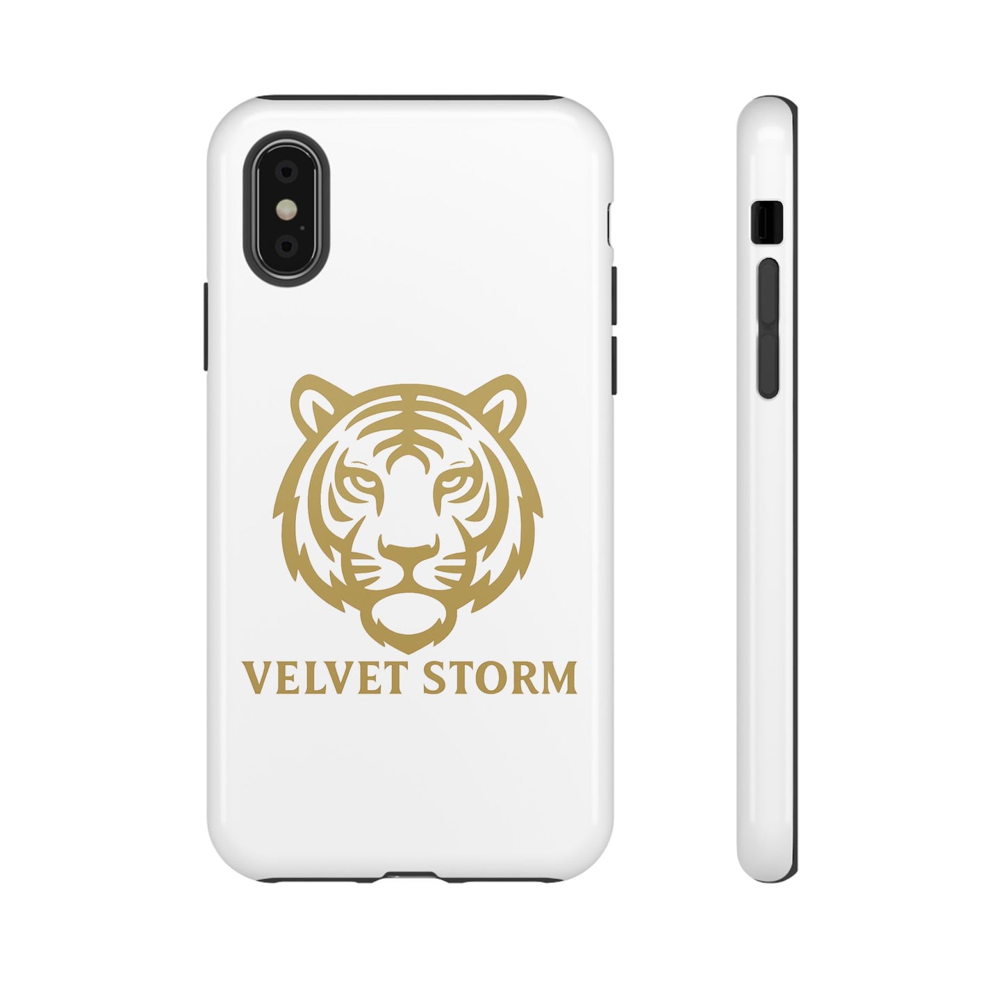 Stylish Phone Case for Tough Protection, Tiger Design, Velvet Storm, Gifts for Animal Lovers, Unique Phone Accessories