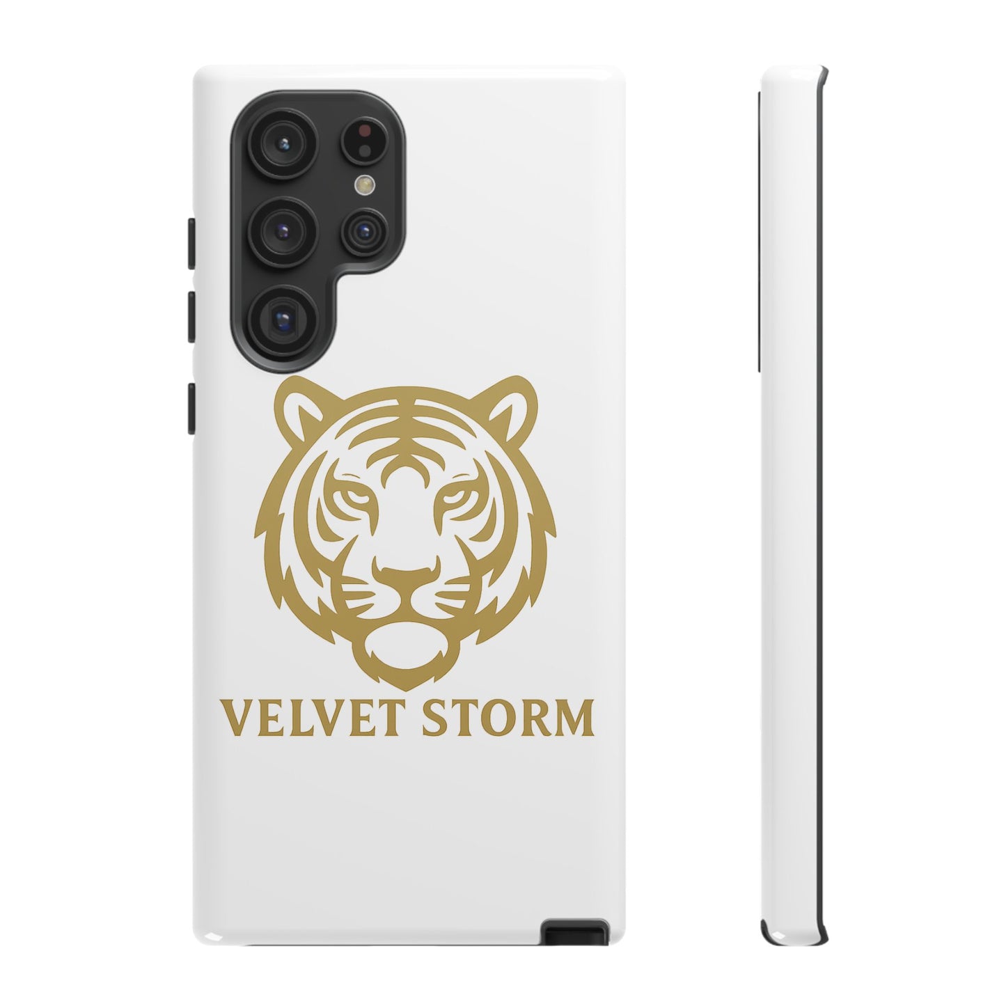 Stylish Phone Case for Tough Protection, Tiger Design, Velvet Storm, Gifts for Animal Lovers, Unique Phone Accessories
