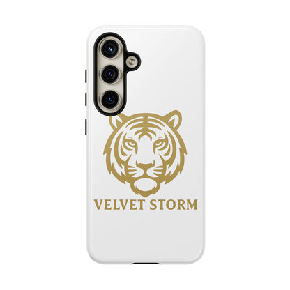 Stylish Phone Case for Tough Protection, Tiger Design, Velvet Storm, Gifts for Animal Lovers, Unique Phone Accessories