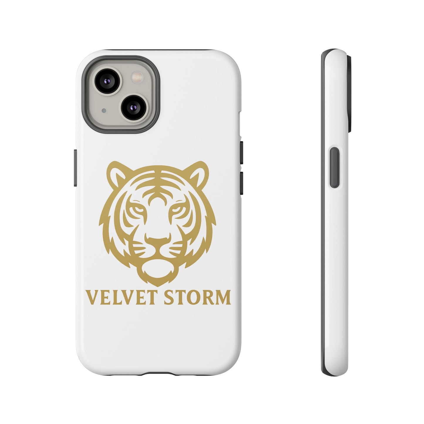 Stylish Phone Case for Tough Protection, Tiger Design, Velvet Storm, Gifts for Animal Lovers, Unique Phone Accessories