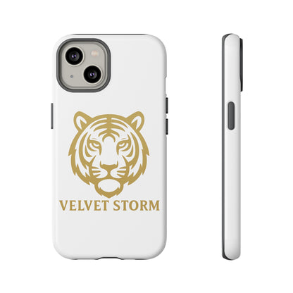 Stylish Phone Case for Tough Protection, Tiger Design, Velvet Storm, Gifts for Animal Lovers, Unique Phone Accessories