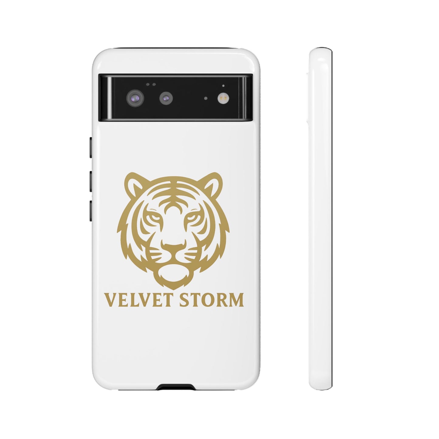 Stylish Phone Case for Tough Protection, Tiger Design, Velvet Storm, Gifts for Animal Lovers, Unique Phone Accessories