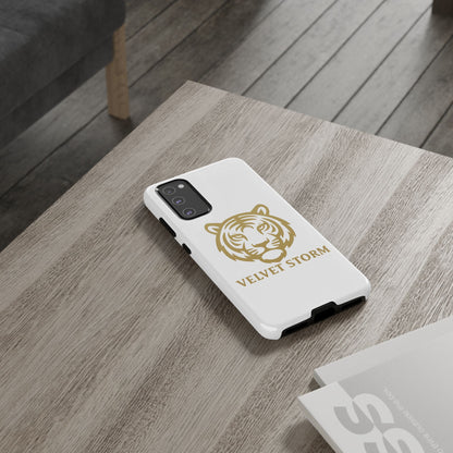 Stylish Phone Case for Tough Protection, Tiger Design, Velvet Storm, Gifts for Animal Lovers, Unique Phone Accessories