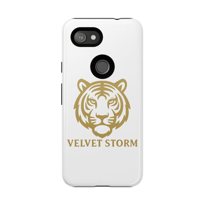 Stylish Phone Case for Tough Protection, Tiger Design, Velvet Storm, Gifts for Animal Lovers, Unique Phone Accessories