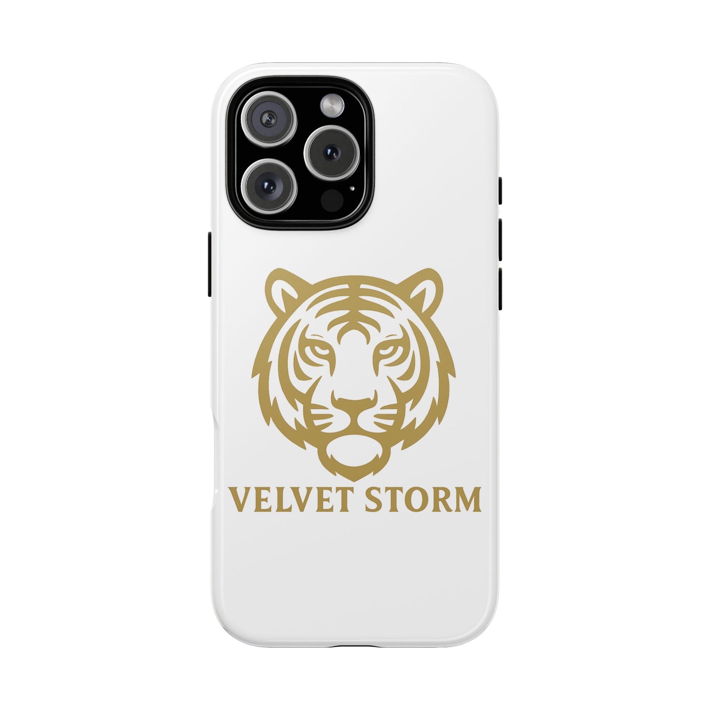 Stylish Phone Case for Tough Protection, Tiger Design, Velvet Storm, Gifts for Animal Lovers, Unique Phone Accessories