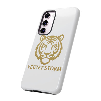 Stylish Phone Case for Tough Protection, Tiger Design, Velvet Storm, Gifts for Animal Lovers, Unique Phone Accessories