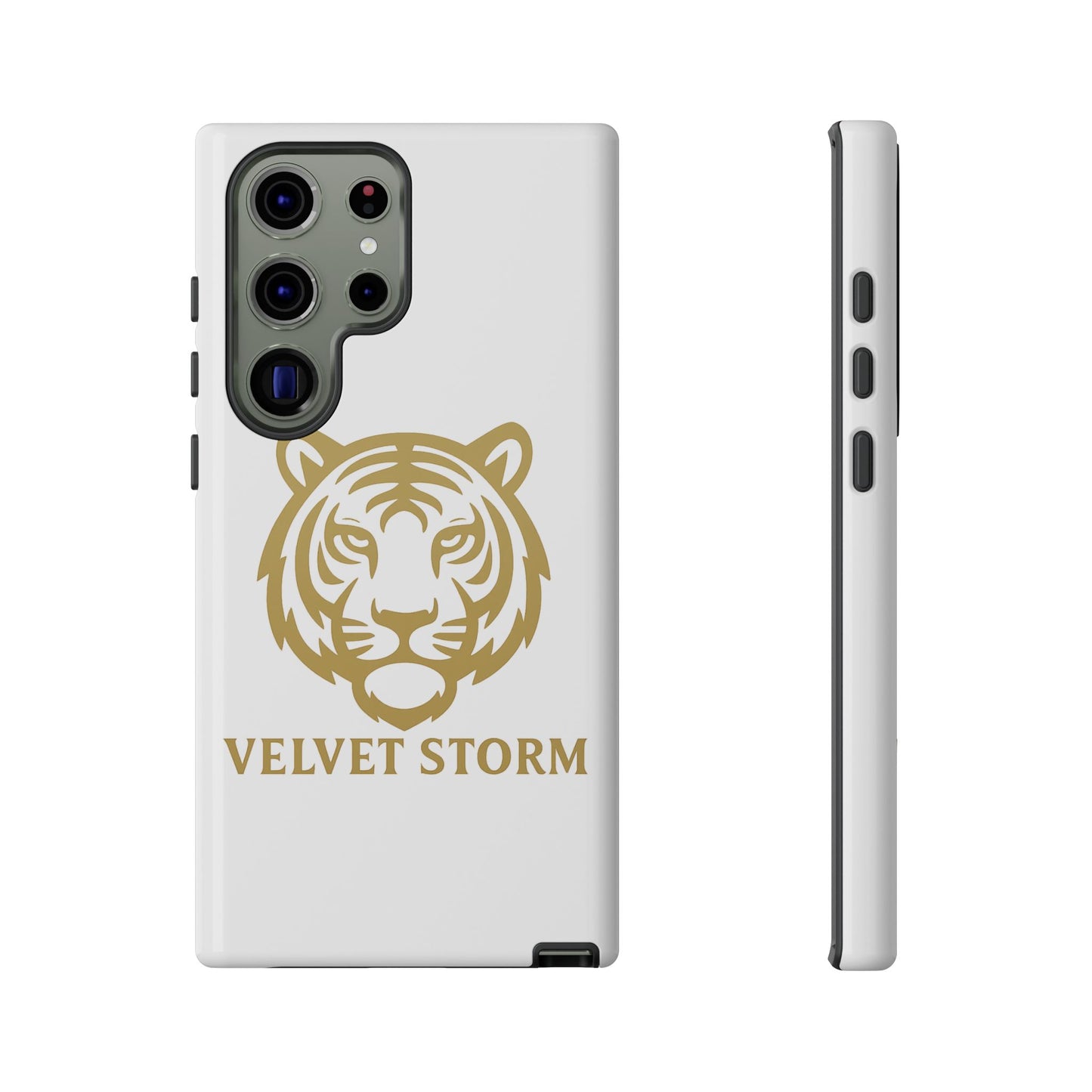 Stylish Phone Case for Tough Protection, Tiger Design, Velvet Storm, Gifts for Animal Lovers, Unique Phone Accessories
