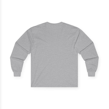 Unisex Long Sleeve Tee with Velvet Storm Tiger Design, Casual Wear, Gift for Animal Lovers, Fall Fashion, Trendy Tees
