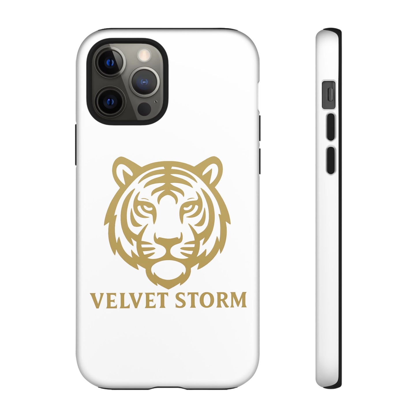 Stylish Phone Case for Tough Protection, Tiger Design, Velvet Storm, Gifts for Animal Lovers, Unique Phone Accessories