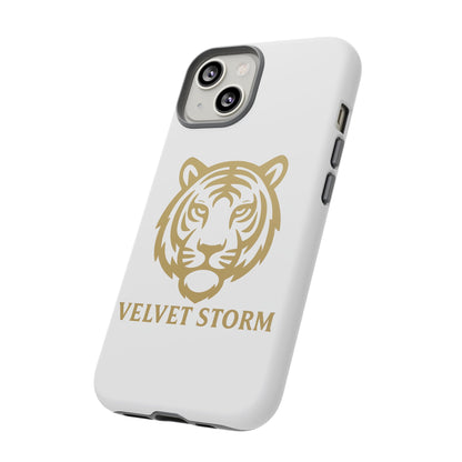 Stylish Phone Case for Tough Protection, Tiger Design, Velvet Storm, Gifts for Animal Lovers, Unique Phone Accessories