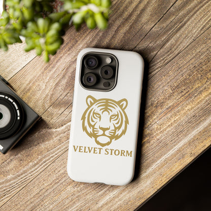 Stylish Phone Case for Tough Protection, Tiger Design, Velvet Storm, Gifts for Animal Lovers, Unique Phone Accessories