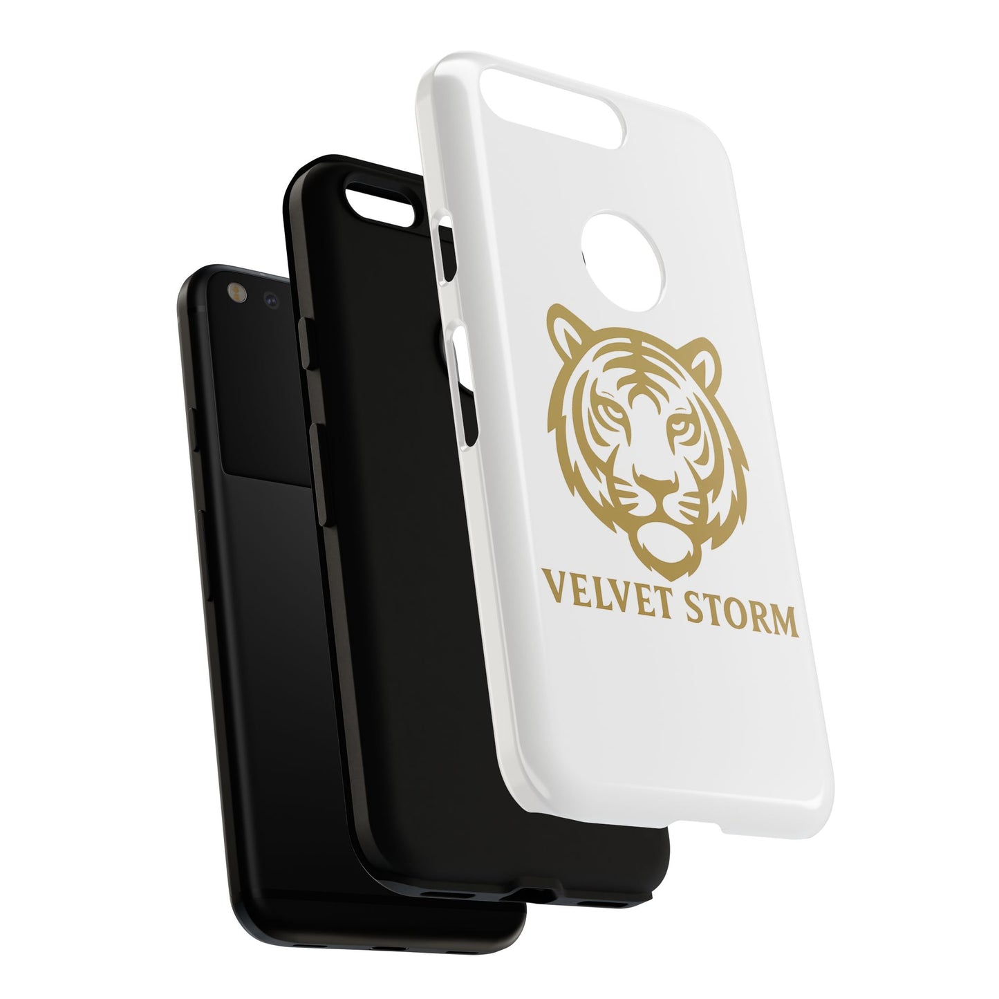 Stylish Phone Case for Tough Protection, Tiger Design, Velvet Storm, Gifts for Animal Lovers, Unique Phone Accessories