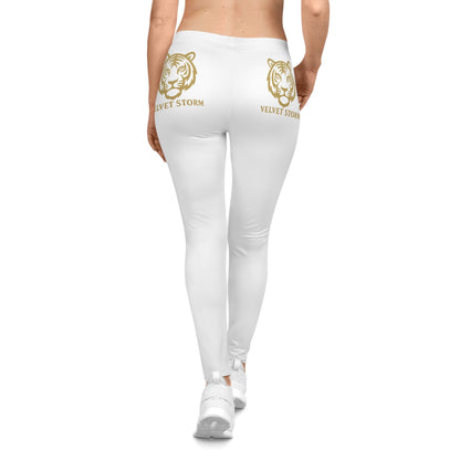 Stylish Women's Casual Leggings, Trendy Fitness Wear, Everyday Comfort, Unique Tiger Design, Athleisure, Gym Outfits