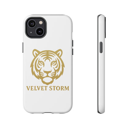 Stylish Phone Case for Tough Protection, Tiger Design, Velvet Storm, Gifts for Animal Lovers, Unique Phone Accessories