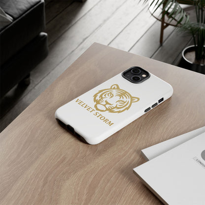 Stylish Phone Case for Tough Protection, Tiger Design, Velvet Storm, Gifts for Animal Lovers, Unique Phone Accessories