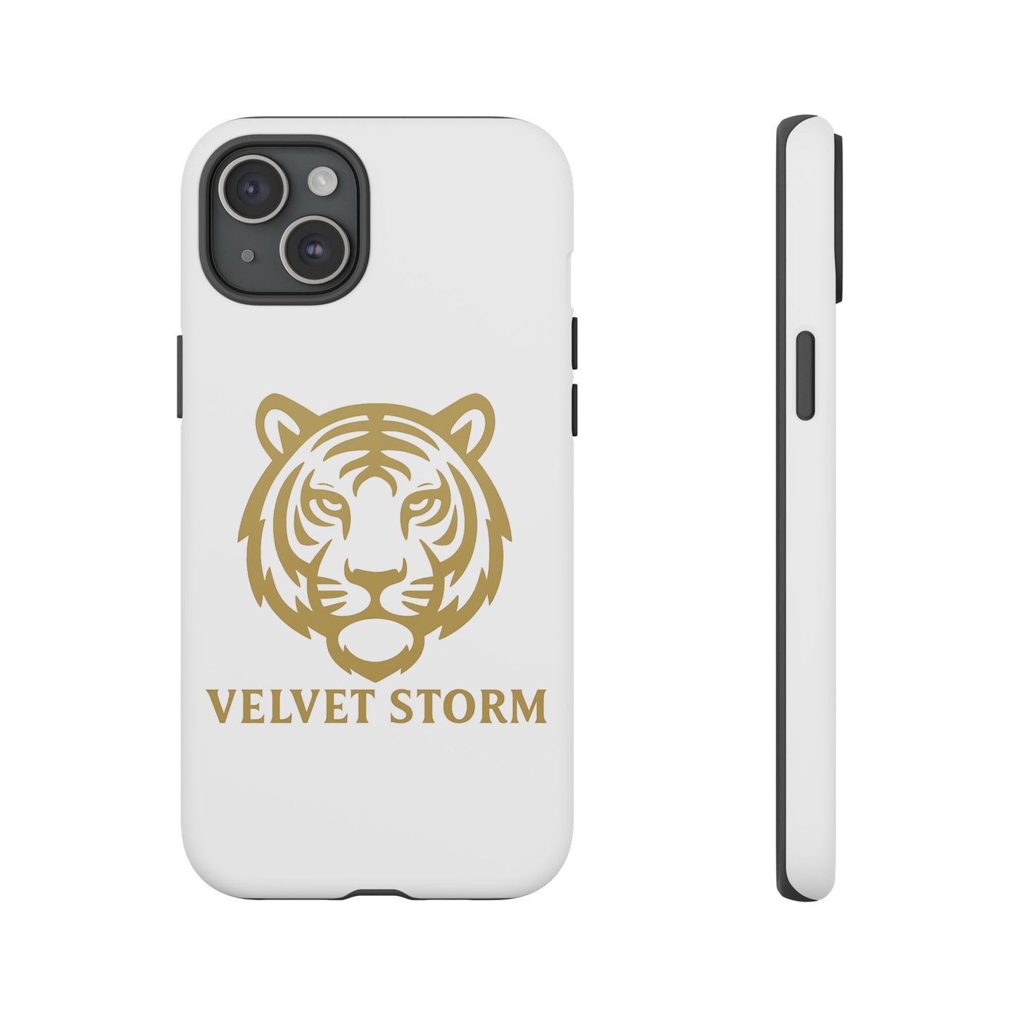 Stylish Phone Case for Tough Protection, Tiger Design, Velvet Storm, Gifts for Animal Lovers, Unique Phone Accessories