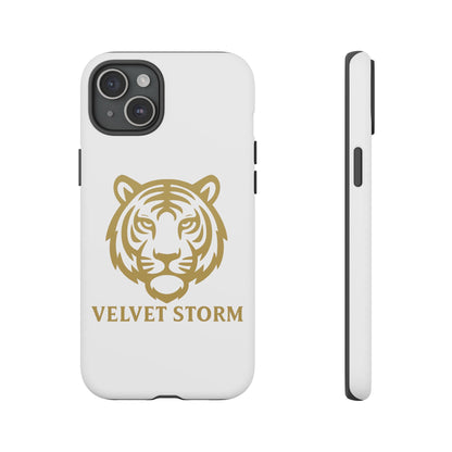 Stylish Phone Case for Tough Protection, Tiger Design, Velvet Storm, Gifts for Animal Lovers, Unique Phone Accessories