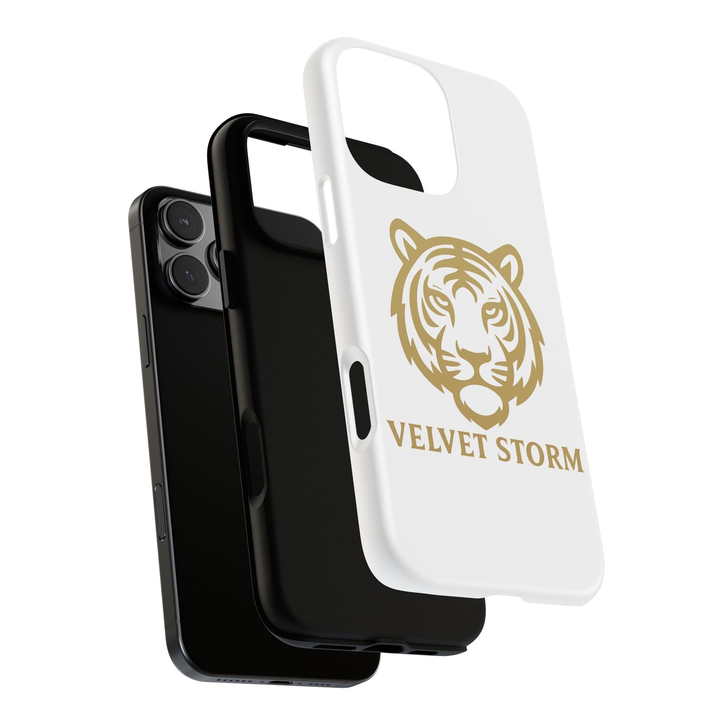 Stylish Phone Case for Tough Protection, Tiger Design, Velvet Storm, Gifts for Animal Lovers, Unique Phone Accessories
