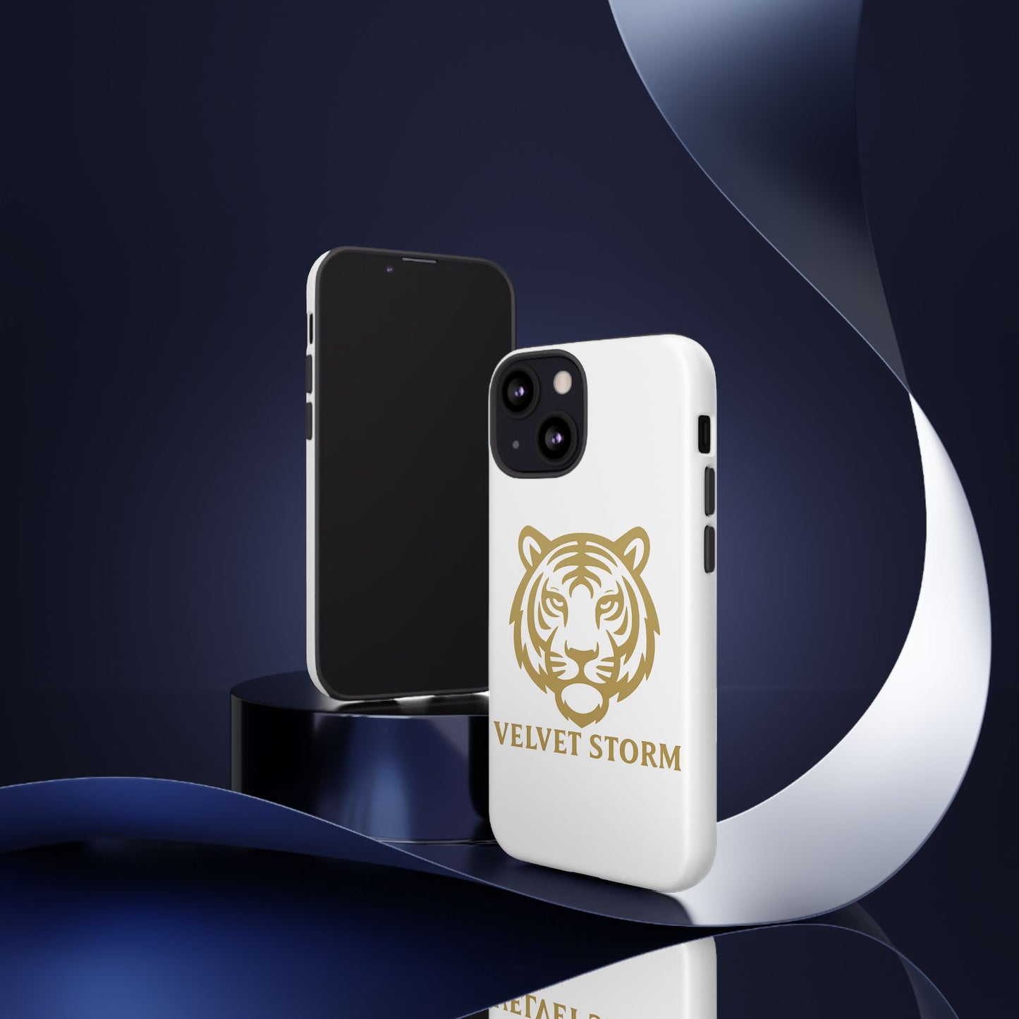 Stylish Phone Case for Tough Protection, Tiger Design, Velvet Storm, Gifts for Animal Lovers, Unique Phone Accessories