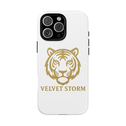 Stylish Phone Case for Tough Protection, Tiger Design, Velvet Storm, Gifts for Animal Lovers, Unique Phone Accessories