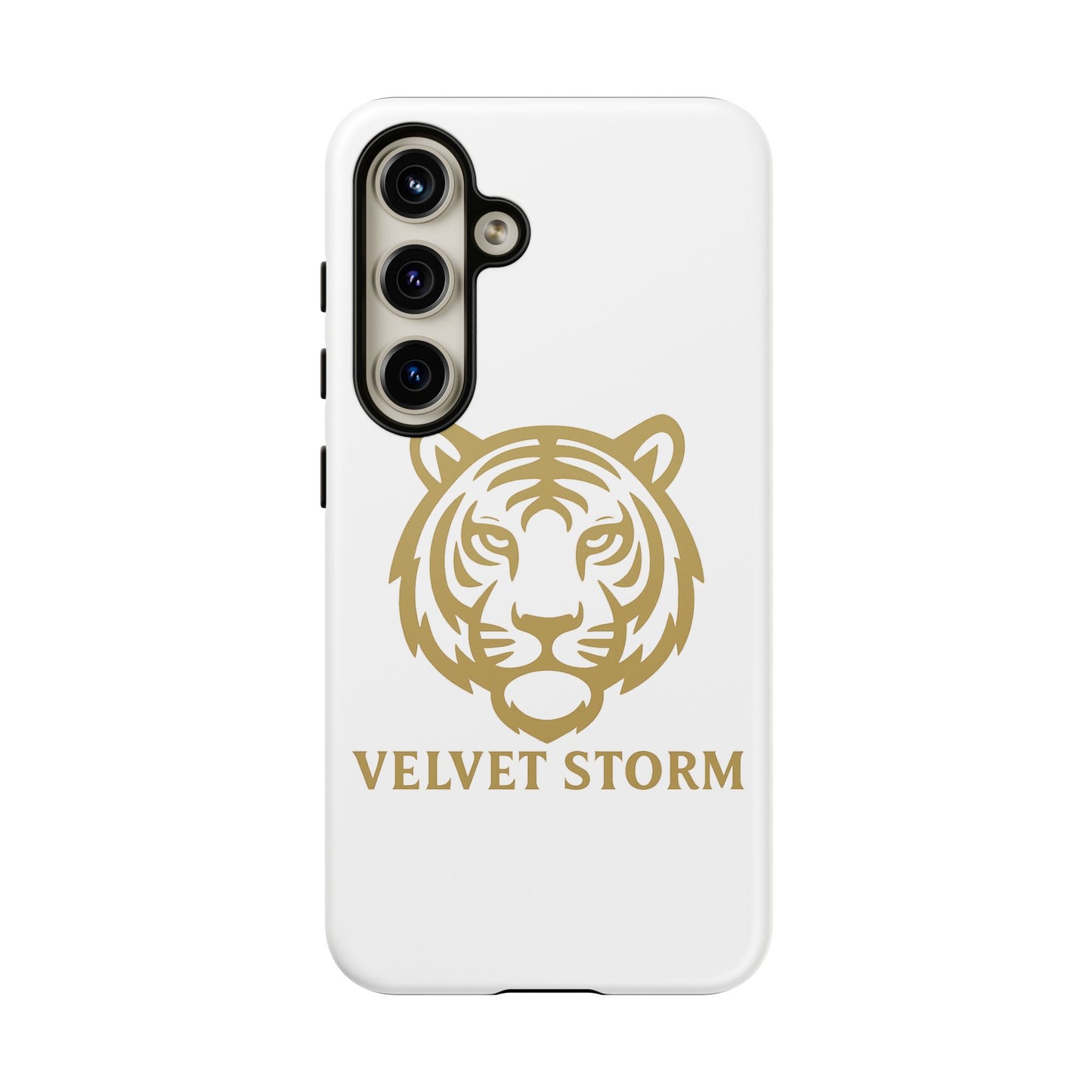 Stylish Phone Case for Tough Protection, Tiger Design, Velvet Storm, Gifts for Animal Lovers, Unique Phone Accessories