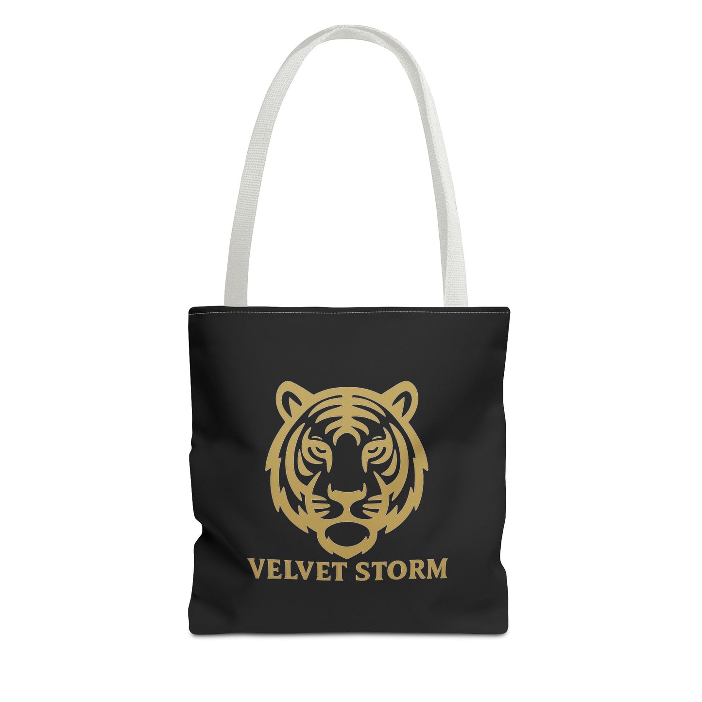 Bold Tiger Tote Bag | Velvet Storm Design, Reusable Shopping Bag, Fashion Accessories, Animal Lovers Gift, Wild Style Carryall