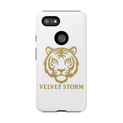Stylish Phone Case for Tough Protection, Tiger Design, Velvet Storm, Gifts for Animal Lovers, Unique Phone Accessories