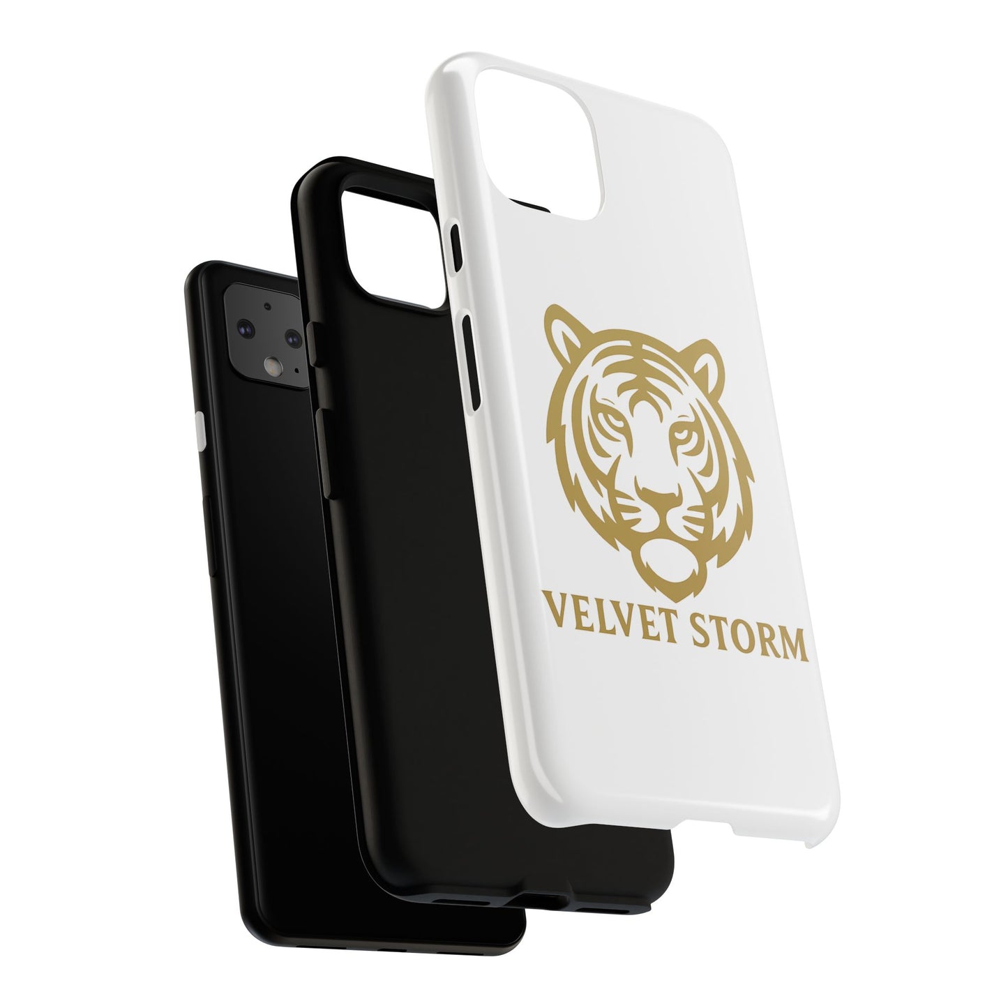Stylish Phone Case for Tough Protection, Tiger Design, Velvet Storm, Gifts for Animal Lovers, Unique Phone Accessories