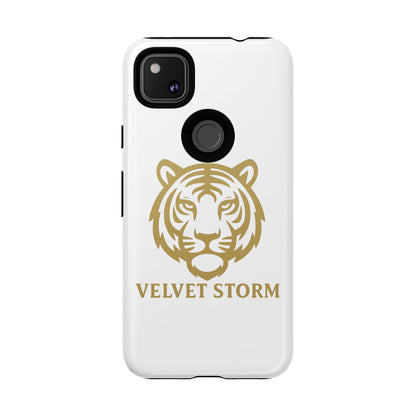 Stylish Phone Case for Tough Protection, Tiger Design, Velvet Storm, Gifts for Animal Lovers, Unique Phone Accessories