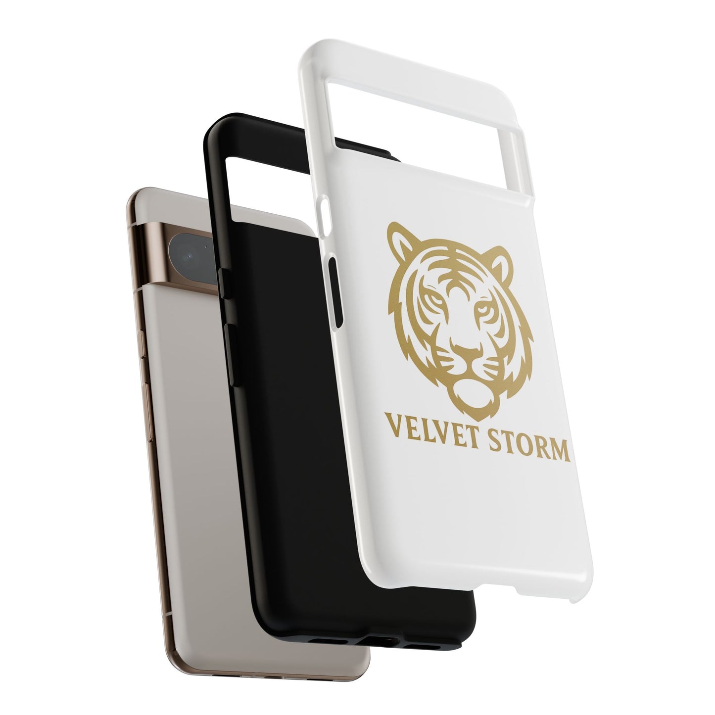 Stylish Phone Case for Tough Protection, Tiger Design, Velvet Storm, Gifts for Animal Lovers, Unique Phone Accessories