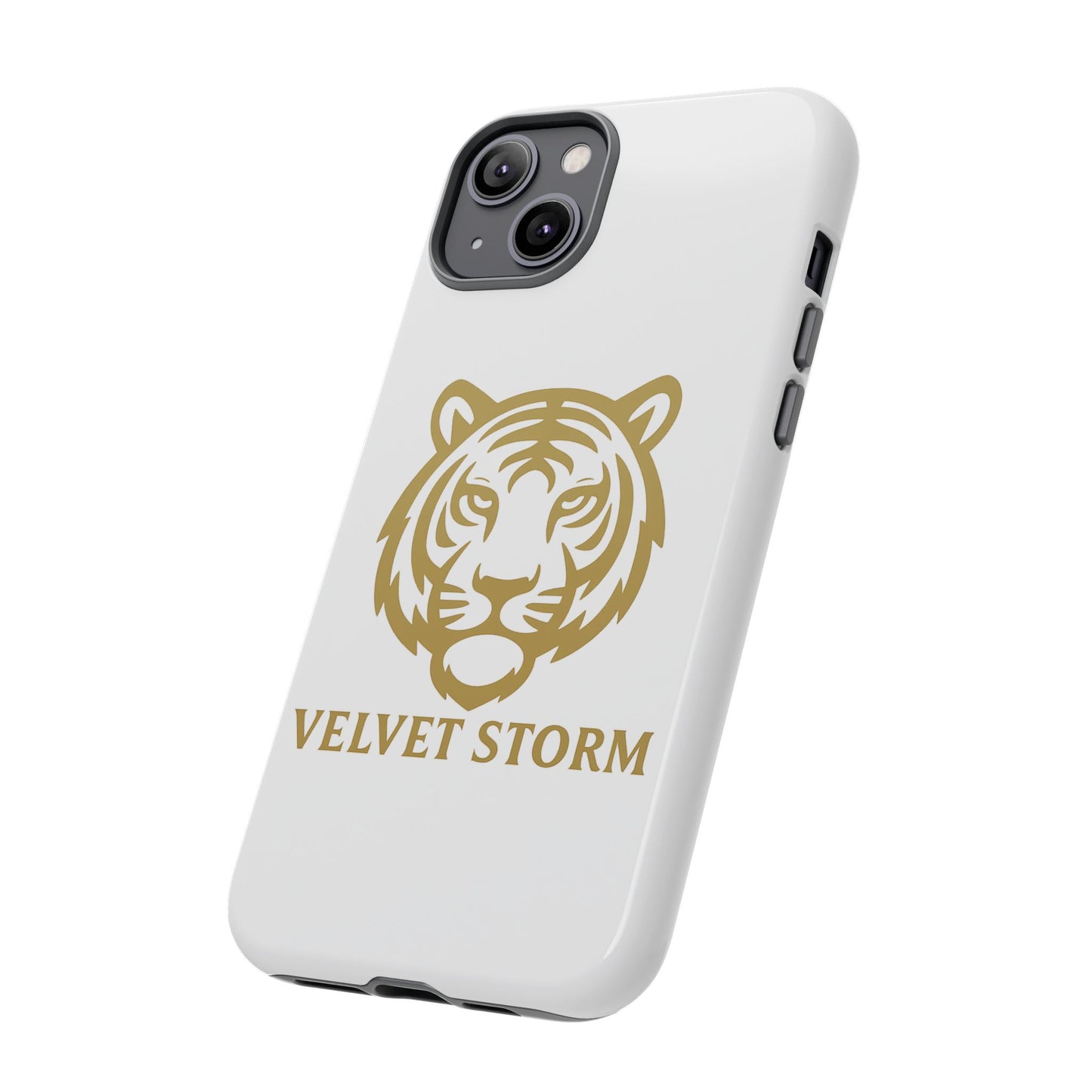 Stylish Phone Case for Tough Protection, Tiger Design, Velvet Storm, Gifts for Animal Lovers, Unique Phone Accessories
