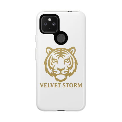 Stylish Phone Case for Tough Protection, Tiger Design, Velvet Storm, Gifts for Animal Lovers, Unique Phone Accessories