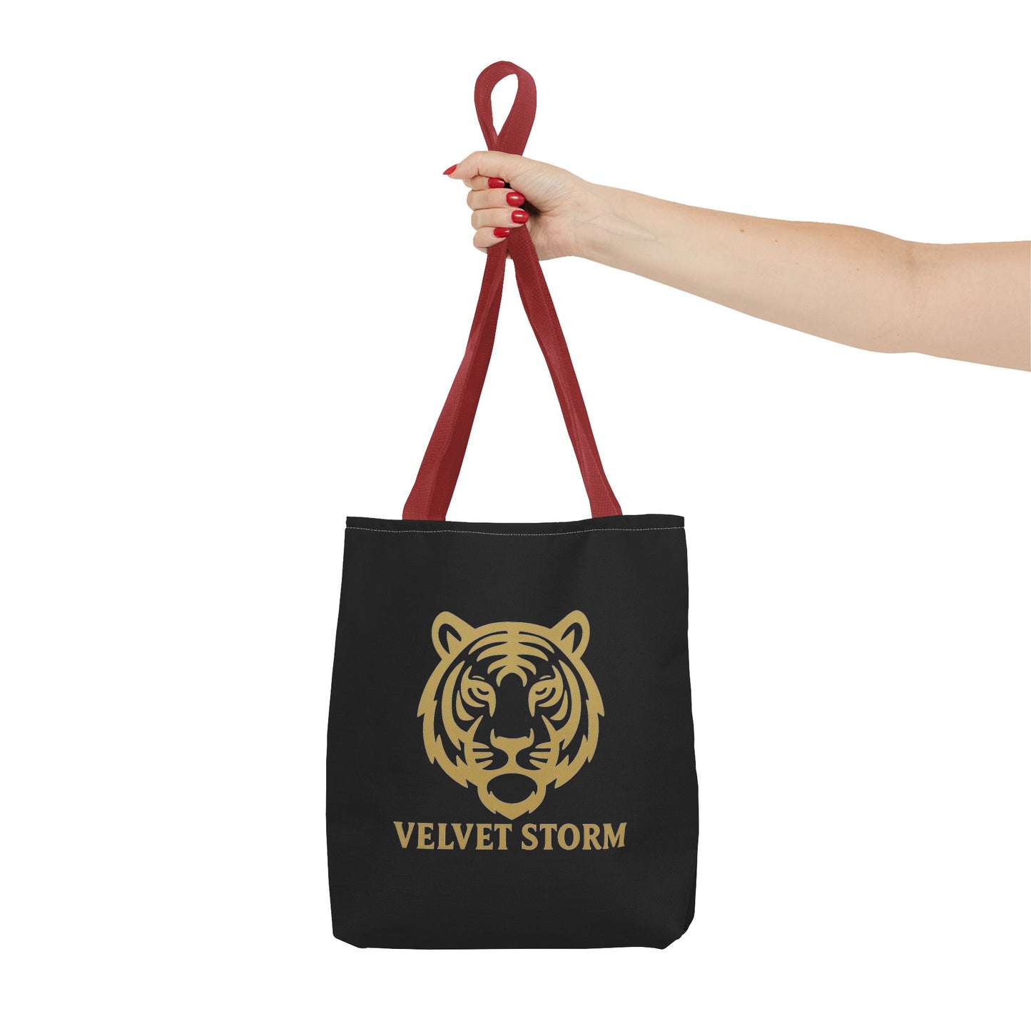Bold Tiger Tote Bag | Velvet Storm Design, Reusable Shopping Bag, Fashion Accessories, Animal Lovers Gift, Wild Style Carryall