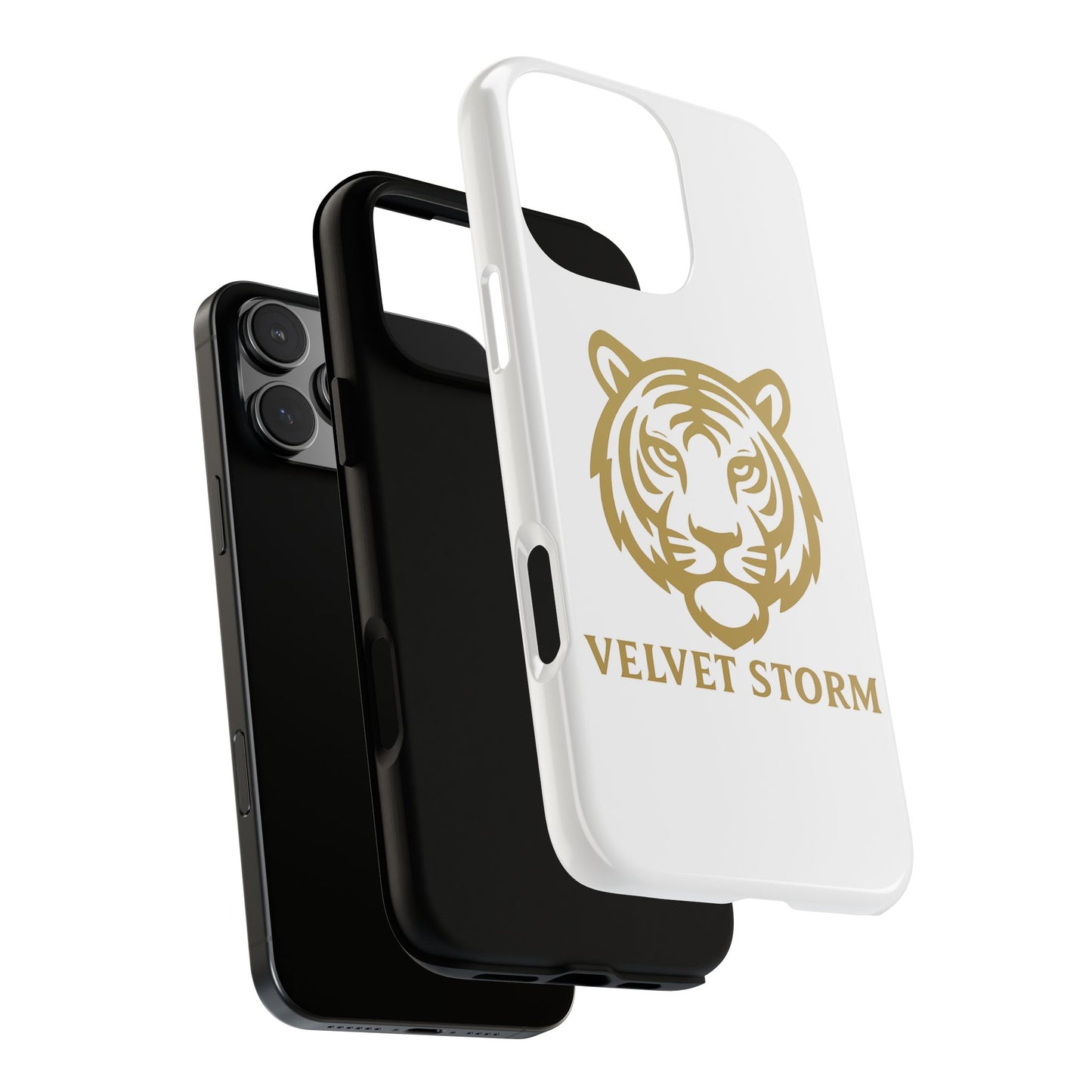 Stylish Phone Case for Tough Protection, Tiger Design, Velvet Storm, Gifts for Animal Lovers, Unique Phone Accessories