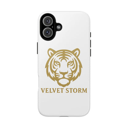Stylish Phone Case for Tough Protection, Tiger Design, Velvet Storm, Gifts for Animal Lovers, Unique Phone Accessories