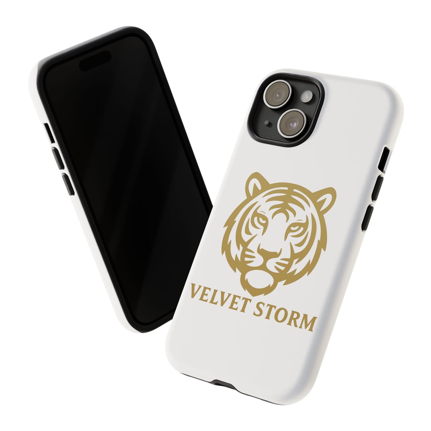 Stylish Phone Case for Tough Protection, Tiger Design, Velvet Storm, Gifts for Animal Lovers, Unique Phone Accessories