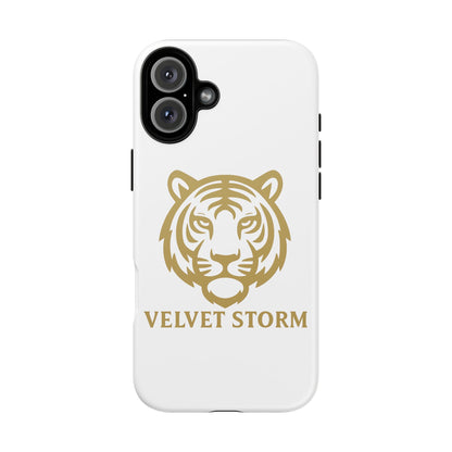 Stylish Phone Case for Tough Protection, Tiger Design, Velvet Storm, Gifts for Animal Lovers, Unique Phone Accessories