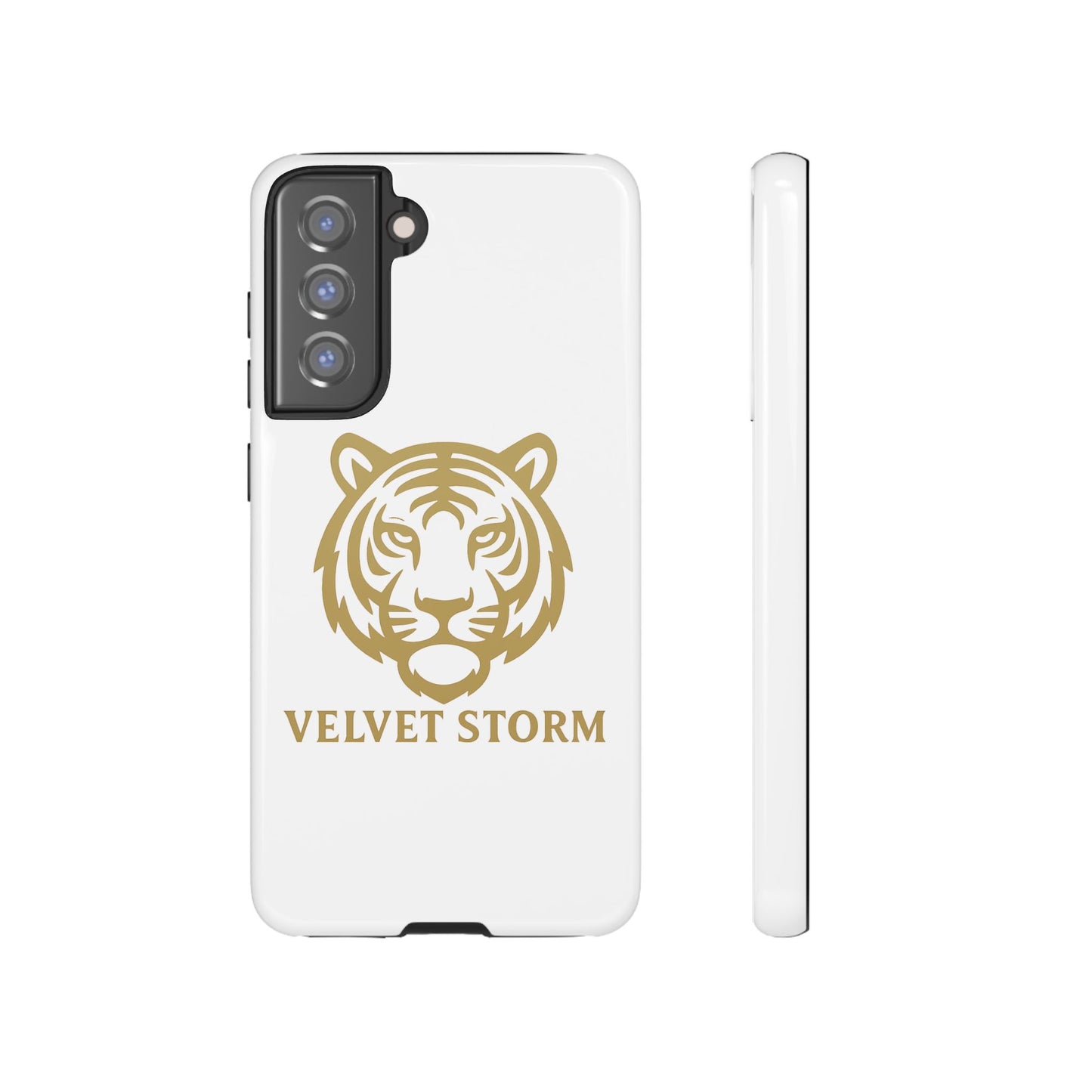 Stylish Phone Case for Tough Protection, Tiger Design, Velvet Storm, Gifts for Animal Lovers, Unique Phone Accessories