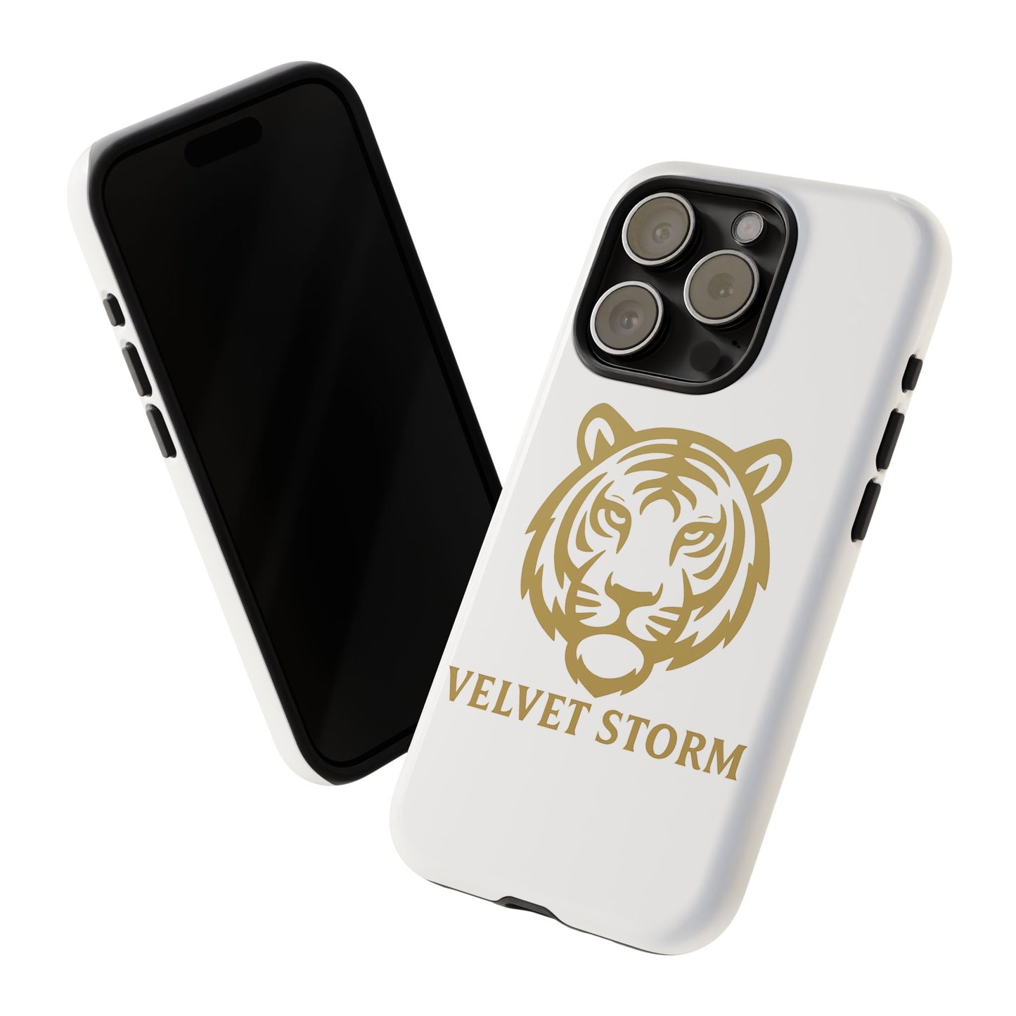 Stylish Phone Case for Tough Protection, Tiger Design, Velvet Storm, Gifts for Animal Lovers, Unique Phone Accessories