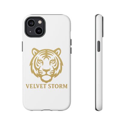 Stylish Phone Case for Tough Protection, Tiger Design, Velvet Storm, Gifts for Animal Lovers, Unique Phone Accessories