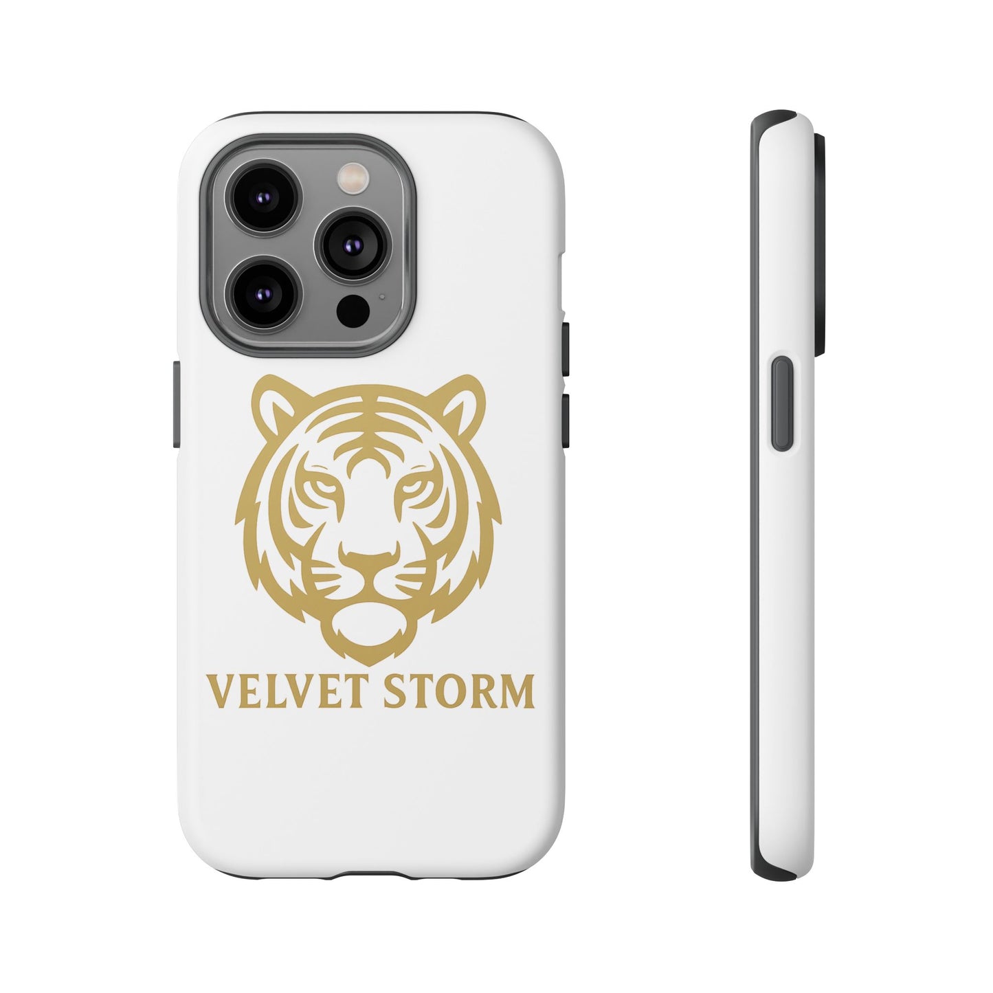 Stylish Phone Case for Tough Protection, Tiger Design, Velvet Storm, Gifts for Animal Lovers, Unique Phone Accessories