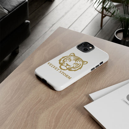 Stylish Phone Case for Tough Protection, Tiger Design, Velvet Storm, Gifts for Animal Lovers, Unique Phone Accessories