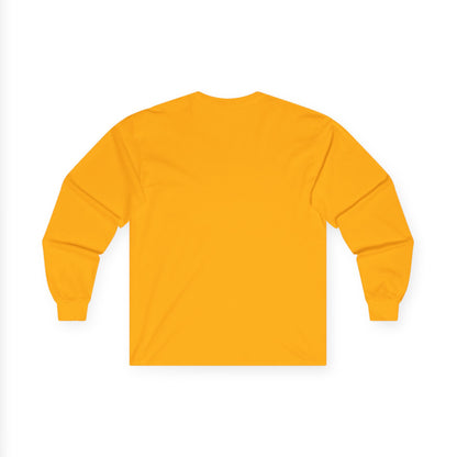 Unisex Long Sleeve Tee with Velvet Storm Tiger Design, Casual Wear, Gift for Animal Lovers, Fall Fashion, Trendy Tees