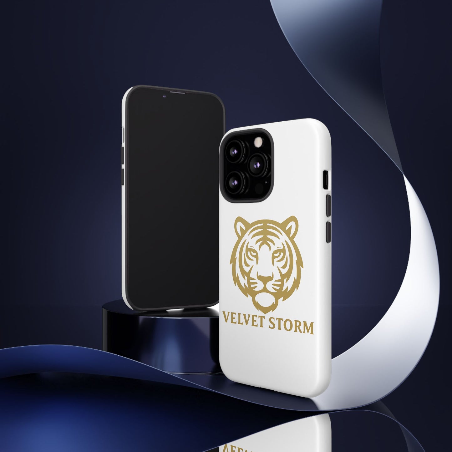 Stylish Phone Case for Tough Protection, Tiger Design, Velvet Storm, Gifts for Animal Lovers, Unique Phone Accessories