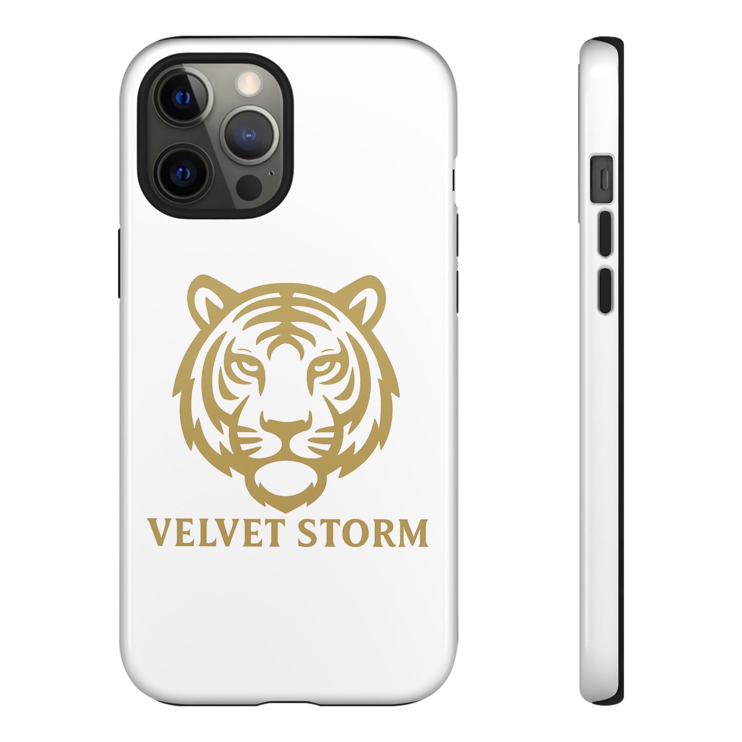 Stylish Phone Case for Tough Protection, Tiger Design, Velvet Storm, Gifts for Animal Lovers, Unique Phone Accessories