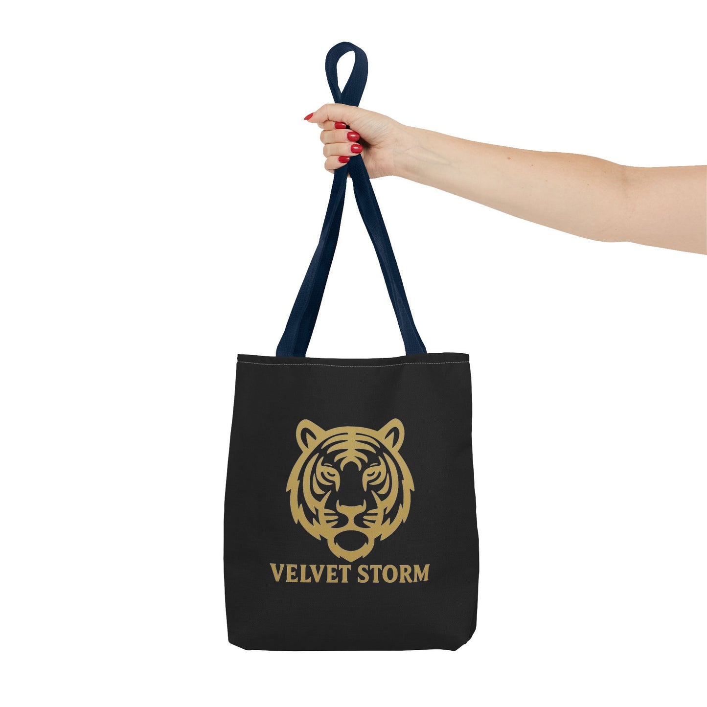 Bold Tiger Tote Bag | Velvet Storm Design, Reusable Shopping Bag, Fashion Accessories, Animal Lovers Gift, Wild Style Carryall